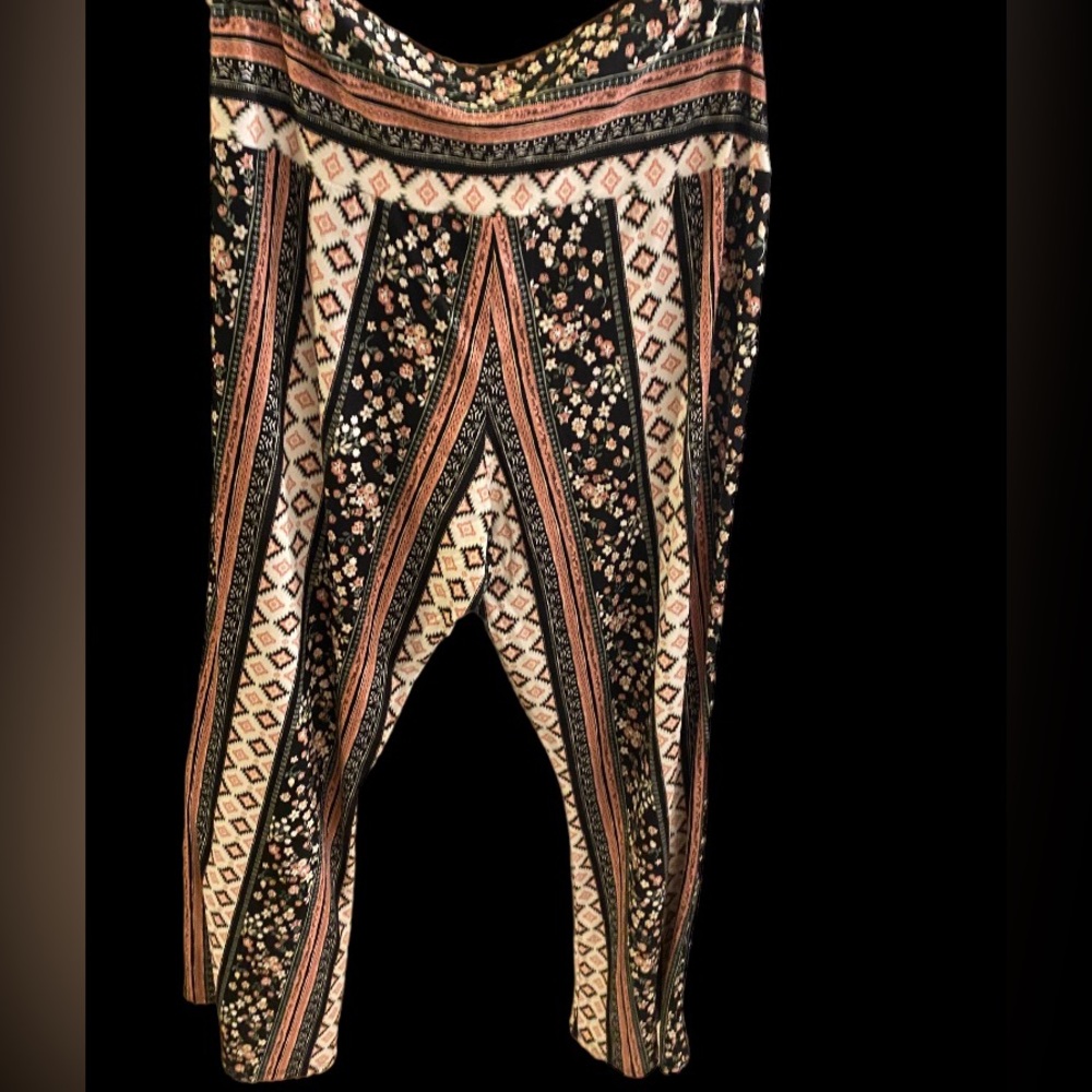 Bell bottom pants with creative designs